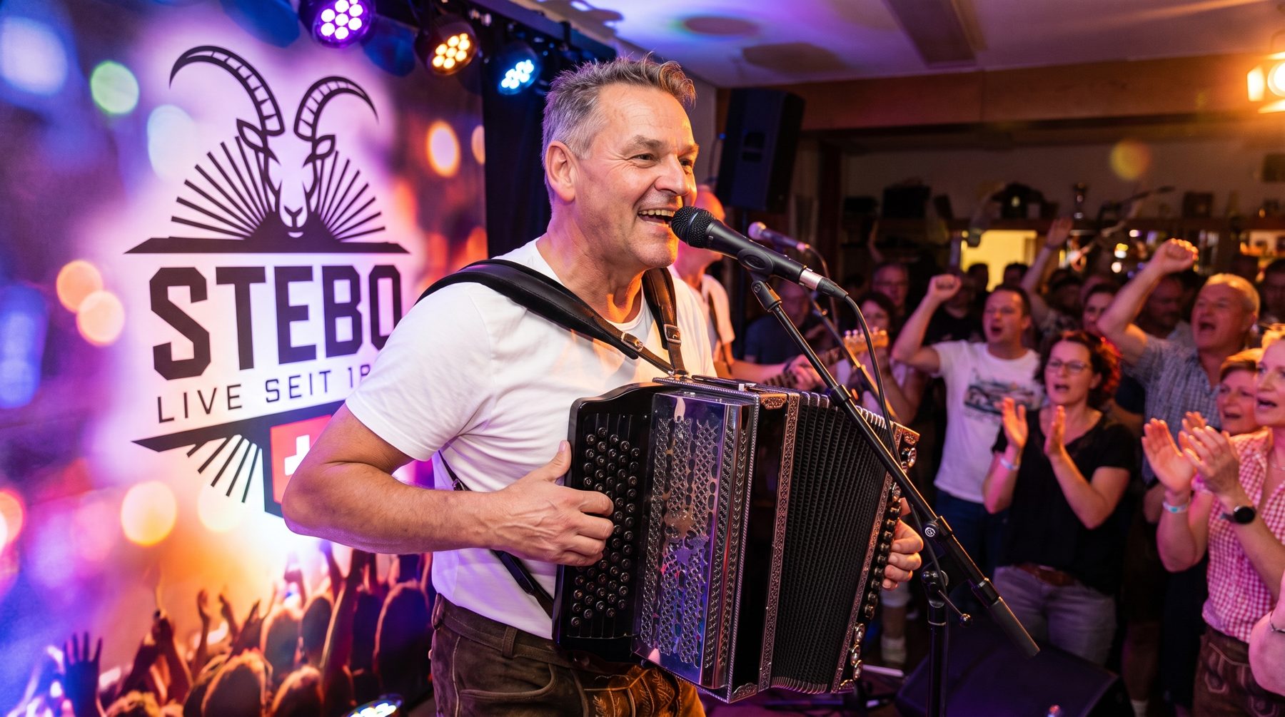 STEBO singt vor jubelndem Publikum
